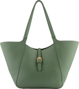 Pourchet LEnvol&eacute;e Cabas - Dames - Shoppers - Groen - ONE Size - Leer - Tassen