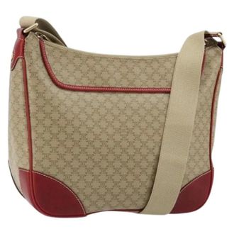 Celine Pre-owned Cross Body Bags, female, Beige, Size: ONE SIZE Pre-owned Vintage Shoulder Bag