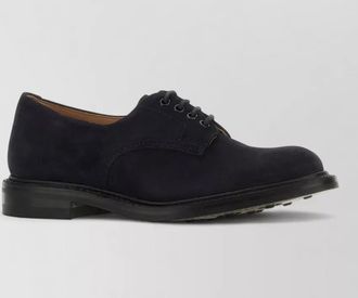 Trickers leather lace-up derby shoes