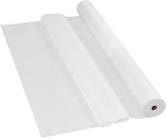 Woltu Woltu Mantel En Rollo, Mantel De Tela No Tejida, 1,18x25m Blanco
