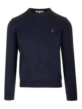 Maison Kitsun&eacute; Bold Fox Head Patch Regular Jumper