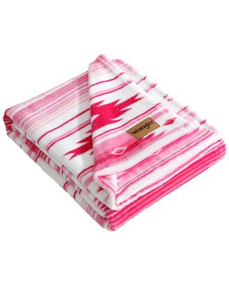 Wrangler Coyote Sands Ultra Soft Plush Fleece-Reversible Throw Blanket