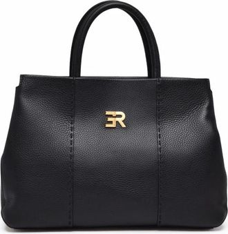 Ermanno Scervino Arabella Tote Bag - Dames - Shoppers - Zwart - ONE Size - Leer - Tassen