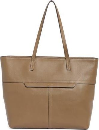 Rag & Bone Bryant Leather Tote Bag in Taupe at Nordstrom Rack