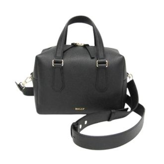 Bally Pre-owned Kairi Handtas - Dames - Pre-owned - Zwart - Maat: ONE Size Leer