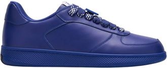 Burberry Terrace Leather Low-Top Sneakers, Brand Size 43.5 ( US Size 10.5 )