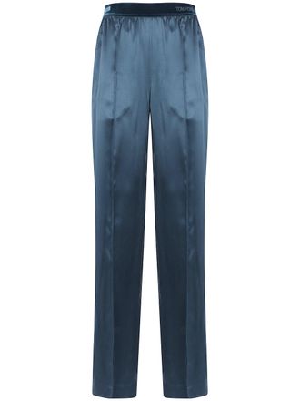 Tom Ford Pants Silk Satin Peach Feel