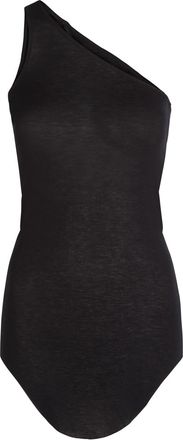 Rick Owens One-shoulder Fine-knit Tank - Black - 42 (UK10 / S)