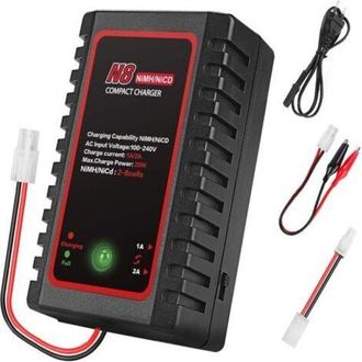 OEM Cargador Nimh Para Bater&iacute;as Nimh/nicd (2-8s), Cargador Inteligente Para Coches Rc, Barcos, Drones, Airsoft, Cargador De Bater&iacute;as Rc Con Conector Est&aacute;n