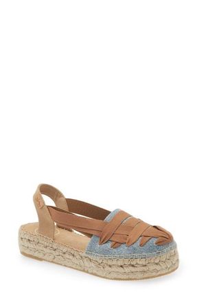 Toni Pons Rio Platform Espadrille in Texa-Cuiro at Nordstrom, Size 7-7.5Us