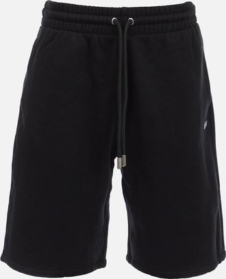 Off-white Mens Scribble Diagonals Sweat Shorts - Black/Multi - Size: 33/32/32