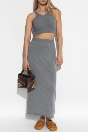 Lisa Yang Top Jaime, Womens, Grey