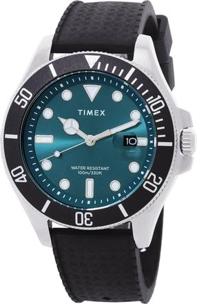 Timex Harborside Coast Quartz Green Dial Mens Watch TW2V91700