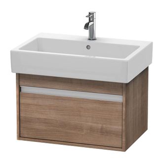 Duravit Duravit Ketho Tocador De Pared 6684, 1 Caj&oacute;n, 650mm, Para Vero, Color (frente/cuerpo): Cerezo Del Tesino - Kt668407373