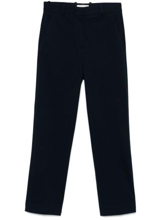 Circolo 1901 Navy Blue Cotton Blended Trousers
