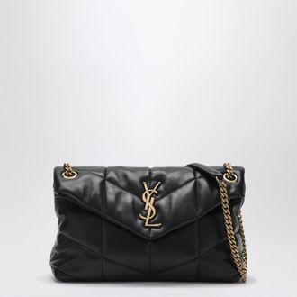 Saint Laurent Small black Loulou Puffer bag