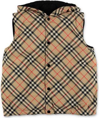 Burberry Slade reversible hooded vest