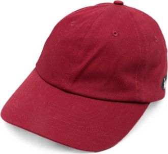 Lanvin Signature Katoenen Pet - Heren - Petten - Rood - 56 CM - Katoen - Accessoires