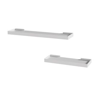 Vicco Estanter&iacute;a De Pared Erni, Blanco, 60 X 3 Cm Lote De 2 Vicco