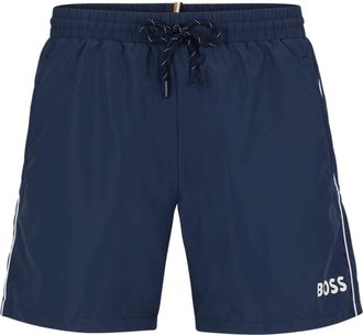 HUGO BOSS Heren Zwemshort Zeesterren (Donkerblauw)