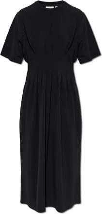 Gestuz Kleedjes, Dames, Zwart, XS, Katoen, Gzinez Jurk