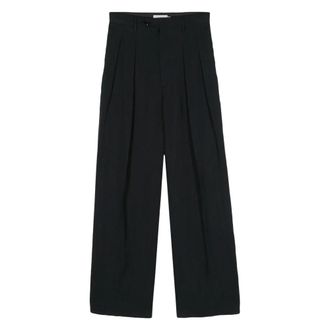 Barena Dames, Broeken, Blauw, Maat: XS Katoen