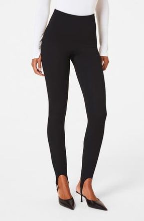 Spanx SPANXsupersmooth PerfectFit Ponte Stirrup Leggings in Classic Black at Nordstrom Rack, Size 2 X