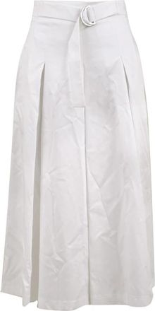 Drumohr Ls 397Gn 2100 Rok - Dames - Midirokken - Wit - S - Rokken