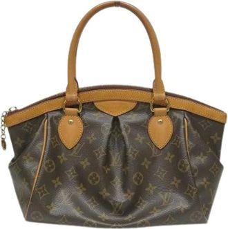 Louis Vuitton Pre-owned Handbags, female, Brown, Size: ONE SIZE Pre-owned Vintage Canvas Handbag