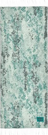 Bimba & Lola Sciarpa con stampa pelle di serpente - Verde