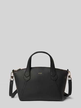 HUGO BOSS Henkeltasche aus echtem Leder Modell LENAH in Black, Gr&ouml;&szlig;e 1