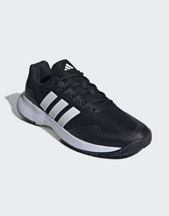 adidas Gamecourt 2 - Scarpe da tennis nero core / bianco nuvola