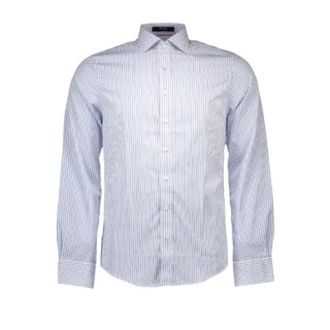 GANT Wit overhemd regular lange mouw - Heren - Casual Overhemden - Wit - S - Katoen - Overhemden