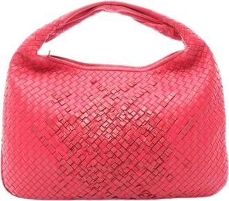 Bottega Veneta Borsa a spalla in pelle Intrecciato Pre-owned - - Pre-owned - Donna - Rosa - ONE SIZE