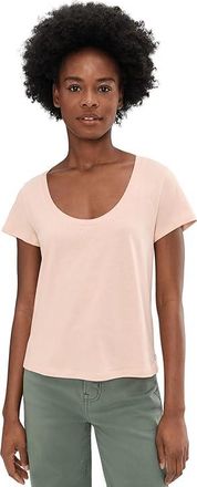 Toad&Co Whisper T-Shirts Womens Clothing Spanish Villa : MD, Cotton/Modal