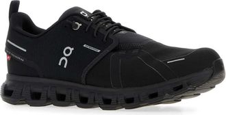 On Running Mens Black Fabric Cloud 6 Wp Sneakers Blackblack