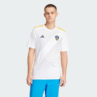adidas adidas Performance Mens LA Galaxy 24/25 Home Jersey - White Recycled Material - Size Medium