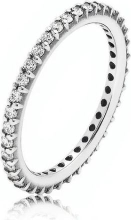 Pandora Dune Eternity Ring - Dames - Ringen - Grijs - 48 MM - Accessoires