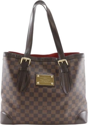 Louis Vuitton Brown Damier Canvas Tote Bag (Pre-Owned)