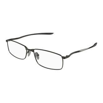 Balenciaga Rectangular Eyeglasses - male - Balenciaga - Glasses - Gray - 60 MM - Accessories