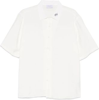 Family Fir$t Milano Camicia in cupro - Bianco