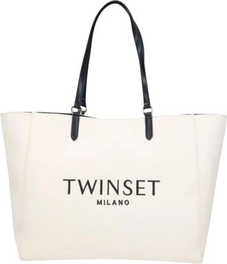 Twinset borse Tela - Dames - Shoppers - Wit - ONE Size - Tassen