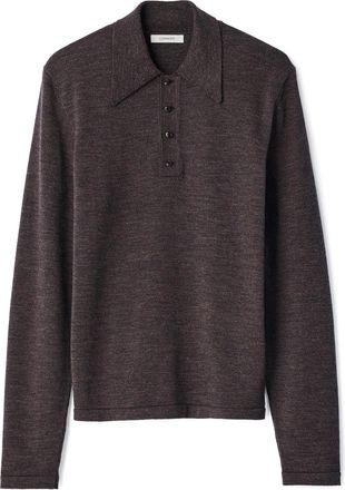 Christophe Lemaire ls Knitted Polo Top