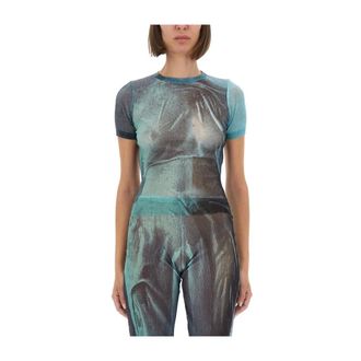 Jean Paul Gaultier Donna, Top, Multicolore, M, new