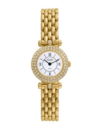 Van Cleef & Arpels Womens La Collection Diamond Watch, Circa 2000s (Authentic Pre-Loved)