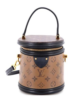 Louis Vuitton Cannes Handbag Reverse Monogram Canvas satchel - Brown
