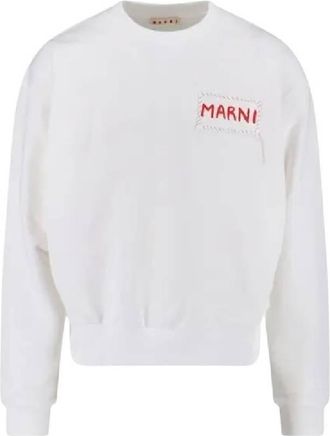 Marni Long Sleeve Cotton Sweatshirt, Brand Size 50 (US Size 40)