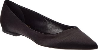 Roger Vivier Satin Ballerina Flat
