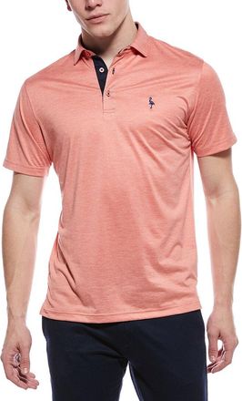 Tailorbyrd Tailorbyrd Melange Mesh Performance Polo Shirt