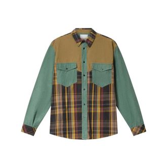 Isabel Marant Sacha Shirt - Heren - Overhemden - Groen - Maat: XL Katoen